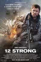 12 Strong - Dutch Movie Poster (xs thumbnail)