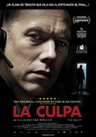 Den skyldige - Uruguayan Movie Poster (xs thumbnail)