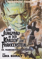 Les exp&eacute;riences &eacute;rotiques de Frankenstein - German DVD movie cover (xs thumbnail)