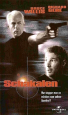 The Jackal - Swedish VHS movie cover (xs thumbnail)