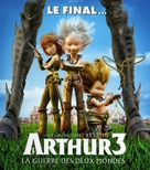 Arthur et la guerre des deux mondes - French Blu-Ray movie cover (xs thumbnail)