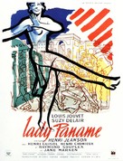 Lady Paname - French Movie Poster (xs thumbnail)