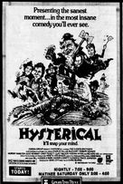 Hysterical - poster (xs thumbnail)