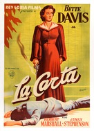 The Letter - Spanish Movie Poster (xs thumbnail)