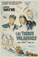 Flying Tigers - Argentinian Movie Poster (xs thumbnail)
