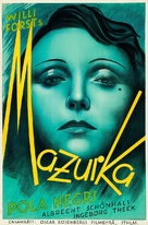 Mazurka - Swedish Movie Poster (xs thumbnail)