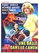 Une balle dans le canon - Belgian Movie Poster (xs thumbnail)