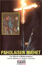 The Klansman - Finnish VHS movie cover (xs thumbnail)