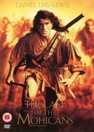 The Last of the Mohicans - British DVD movie cover (xs thumbnail)
