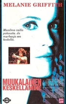 A Stranger Among Us - Finnish VHS movie cover (xs thumbnail)