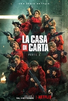 &quot;La casa de papel&quot; - Italian Movie Poster (xs thumbnail)