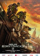 Teenage Mutant Ninja Turtles: Out of the Shadows - Slovak Movie Poster (xs thumbnail)