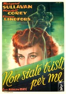 No Sad Songs for Me - Italian Movie Poster (xs thumbnail)