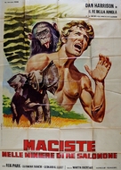 Maciste nelle miniere di re Salomone - Italian Movie Poster (xs thumbnail)