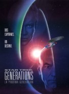 Star Trek: Generations - Spanish DVD movie cover (xs thumbnail)