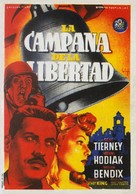 A Bell for Adano - Spanish Movie Poster (xs thumbnail)