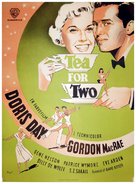 Tea for Two - Danish Movie Poster (xs thumbnail)