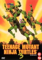 Teenage Mutant Ninja Turtles III - Dutch DVD movie cover (xs thumbnail)