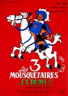 Los tres mosqueteros y medio - French Movie Poster (xs thumbnail)