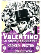 Valentino - French Movie Poster (xs thumbnail)