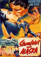 The World in His Arms - German Movie Poster (xs thumbnail)