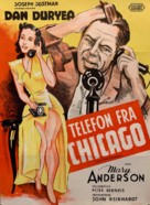 Chicago Calling - Danish Movie Poster (xs thumbnail)