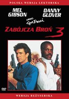 Lethal Weapon 3 - Polish DVD movie cover (xs thumbnail)