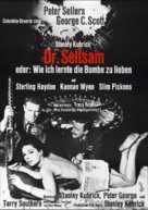 Dr. Strangelove - German Movie Poster (xs thumbnail)