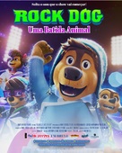 Rock Dog 3 Battle the Beat - Brazilian Movie Poster (xs thumbnail)
