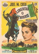 The First Texan - Spanish Movie Poster (xs thumbnail)