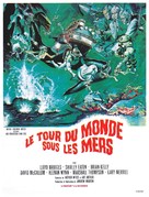 Around the World Under the Sea - French Movie Poster (xs thumbnail)