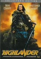 Highlander - Finnish DVD movie cover (xs thumbnail)