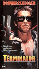 The Terminator - Finnish VHS movie cover (xs thumbnail)