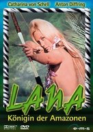Lana - K&ouml;nigin der Amazonen - German DVD movie cover (xs thumbnail)