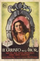 El triunfo del amor - Spanish Movie Poster (xs thumbnail)