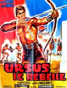 Ursus, il gladiatore ribelle - French Movie Poster (xs thumbnail)