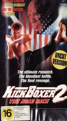 Kickboxer 2: The Road Back - New Zealand VHS movie cover (xs thumbnail)