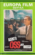 Furia &agrave; Bahia pour OSS 117 - Finnish VHS movie cover (xs thumbnail)