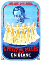 Six petites filles en blanc - French Movie Poster (xs thumbnail)