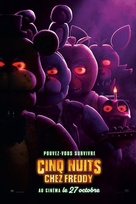 Five Nights at Freddy&#039;s - Canadian Movie Poster (xs thumbnail)