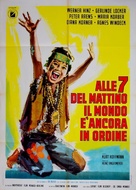 Morgens um Sieben ist die Welt noch in Ordnung - Italian Movie Poster (xs thumbnail)