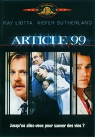 Article 99 - French DVD movie cover (xs thumbnail)