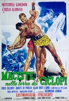 Maciste nella terra dei ciclopi - Italian Movie Poster (xs thumbnail)