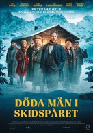 D&oslash;de menn g&aring;r p&aring; ski - Swedish Movie Poster (xs thumbnail)