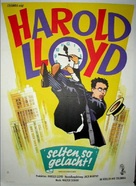 Safety Last! - German Movie Poster (xs thumbnail)