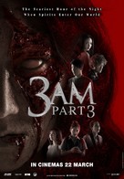 3 AM: Part 3 - Malaysian Movie Poster (xs thumbnail)