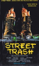 Street Trash - Spanish VHS movie cover (xs thumbnail)
