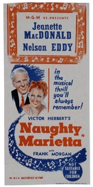 Naughty Marietta - Australian Movie Poster (xs thumbnail)
