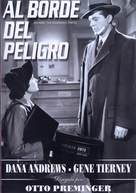 Where the Sidewalk Ends - Spanish DVD movie cover (xs thumbnail)