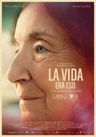 La vida era eso - Spanish Movie Poster (xs thumbnail)